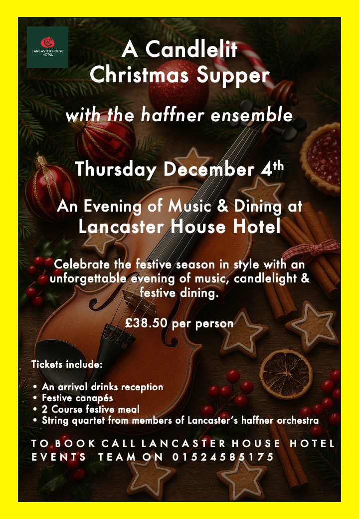 Lancaster House Christmas Supper